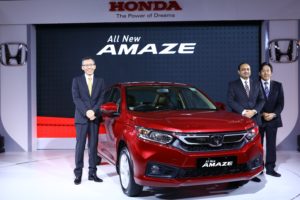 All-New 2nd Generation Honda Amaze launched today in India