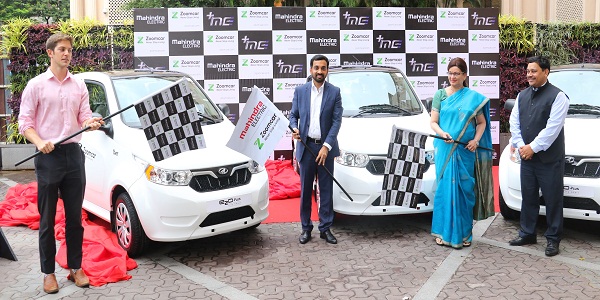 Mahindra e2oPlus to be available for self-drive and ZAP Subscribe on Zoomcar