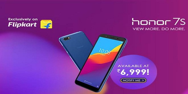 Honor 7S Vanishes in less than 7 Minutes on its First Sale on Flipkart