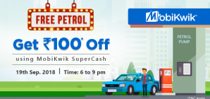 MobiKwik Announces Flash Offer on Fuel, Save up to Rs 100 Today