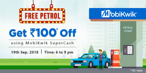 MobiKwik Announces Flash Offer on Fuel, Save up to Rs 100 Today